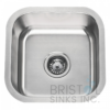 B700 UNDERMOUNT STAINLESS STEEL SINGLE BAR/PREP KITCHEN SINK - Image 3